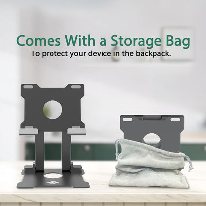 KABCON Adjustable Aluminum Tablet Stand (7-13.5 inch), Compatible with iPad, Surface Pro, FIRD HD 10, Samsung Galaxy Tab E, ASUS Transformer & Other Devices