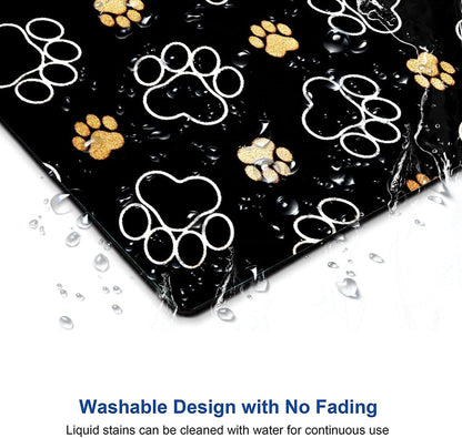 Hokafenle Mouse Pad, Cute Dog Paw Mouse Pad Design, Mouse Mat Square Waterproof Mousepad Non-Slip Rubber Base Computer Mouse Pads for Office Home Laptop