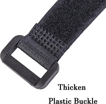 32 pcs 1-inch-wide Hook and Loop Cable Straps, 8"-12"-18"-24"-36" Adjustable Fastening Straps, Fixing and Organizing Cable Ties Set, Multi-Purpose Nylon Cinch Strap, Heavy-Duty Storage Straps