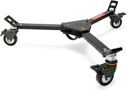 PROAIM Lineo Portable Video Camera Floor Dolly. Heavy-Duty Professional Studio Dolly. Payload up to 500kg/1100lb (P-PRT-D)