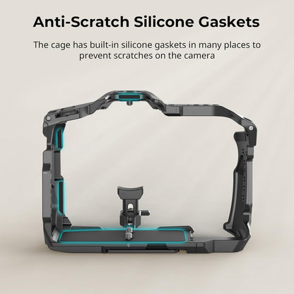 SmallRig Cage for Blackmagic Design Cinema 6K, Only for BMCC 6K, Full/Half Cage Included Lens Mount Converter Support, Anti-Deflection, Anti-Scratch, Full Access Design - 4785