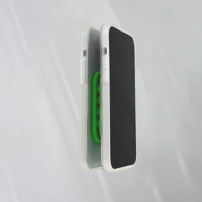 Sonix | Magnetic Silicone Suction Cup Phone Mount for iPhone | Compatible with MagSafe | Bright Fluorescent Green | Neon Green