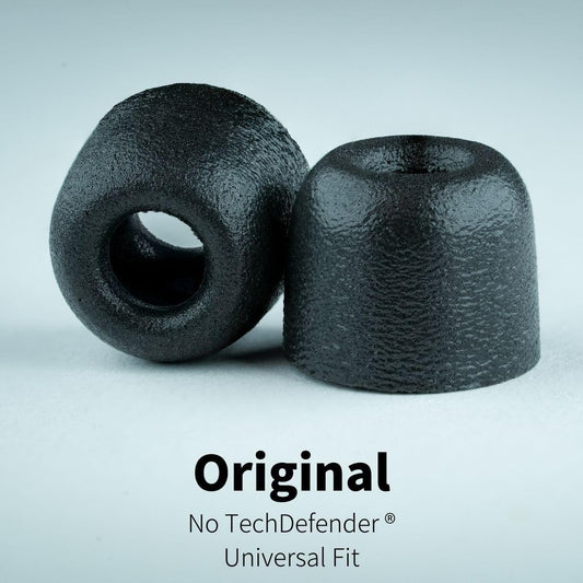 Comply 500 Core Series | Memory Foam Replacement IEM Ear Tips for KZ, Moondrop, FiiO Sennheiser & More | Superior Noise Isolation, Ultimate Comfort, Secure Fit | Black, Small (3 Pairs)