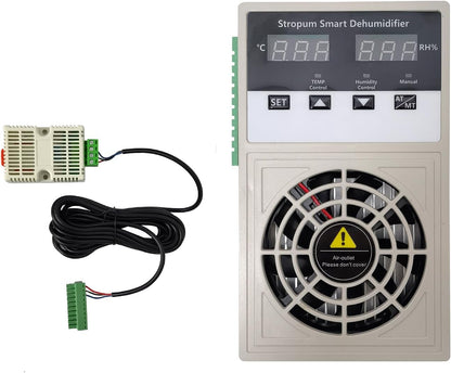 Auto Small Dehumidifier110V/240V Mini Dehumidifier With Temperature Control Switch For Grow Tent,Electric Box,Storage Cabinet,Closet,Tiny Space