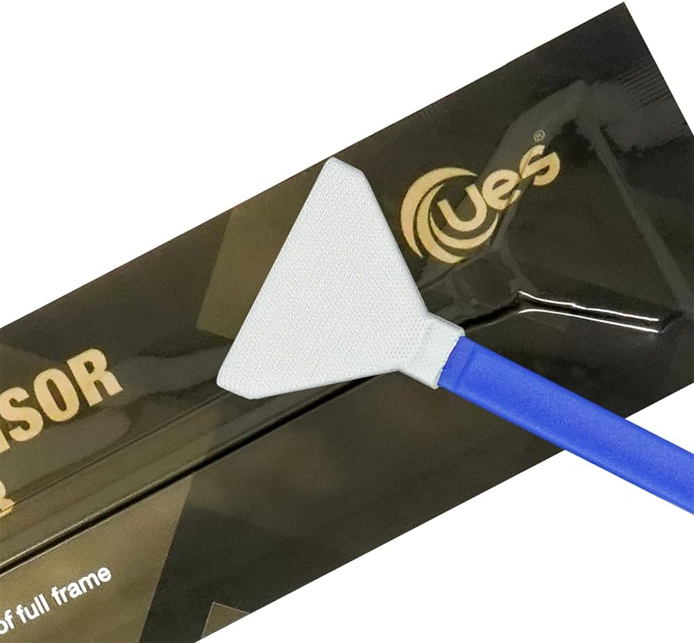 UES 21-in-1 Camera Cleaning Kit: 10 Full-Frame Sensor Cleaning Swabs, 5 Lens Cleaning Cloth, Air Blower, Lens Cleaning Pen, Lens and Sensor Liquid Cleaner, Lens Cleaning Paper, Screen Cleaning Cloth