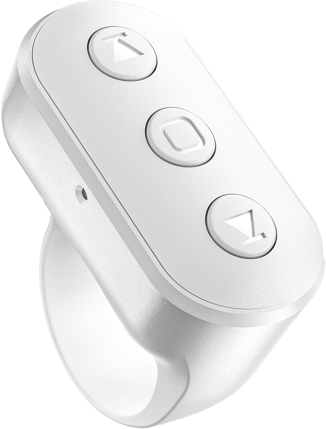 Wireless Ring Phone Zoom Remote for iPhone Android Camera Accessories, Phone Front/Rear Camera Flip Shutter, Content Creator Must Have Selfie Essentials for Tiktok YouTube Photo Video Recording