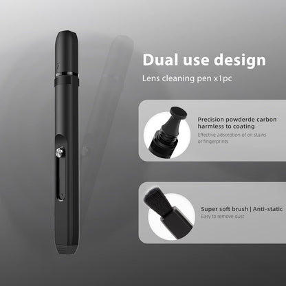 VSGO 11-in-1 Mirrorless Camera Cleaning Kit for Canon,Nikon,Sony,Samsung,Fuji DSLR Cameras, Air Blower Lens Cleaning Pen Microfiber Cloth and Portable Bottle Included (VS-A8E)