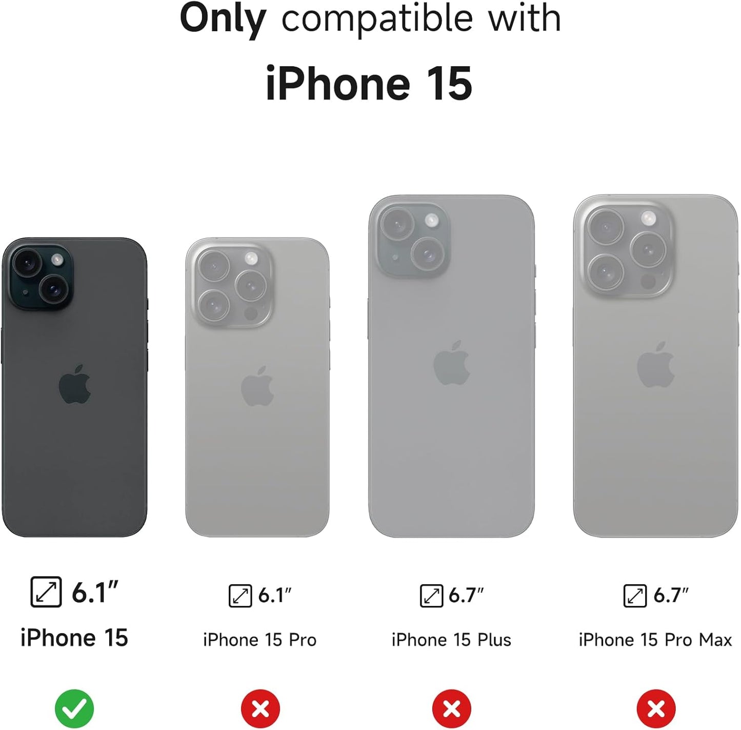 SURITCH for iPhone 15 Case with Magnetic Camera Slide Cover and Adjustable Kickstand, Compatible with MagSafe, Shockproof Bumper Case Slim Protective Cover 6.1 Inch, Green