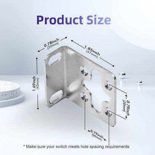 Rack Mount Kit 17.3'' Rack Ears for HP ProCurve/Aruba/OfficeConnect/HPE HP-4S (5064-2085) (5069-6535)