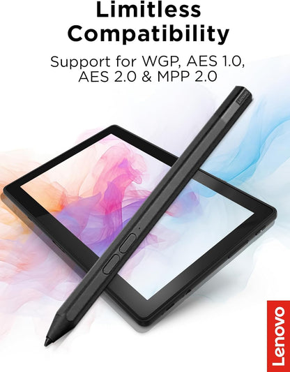 Lenovo Precision Pen 2 (Laptop) – USB-C Charging – Tilt Recognition – Pen is Only Compatible with Certain Devices, Iron Grey