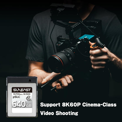 ULTIMATE PRO CFexpress Type B Card 640GB pSLC Series SE-CFXB640S1700