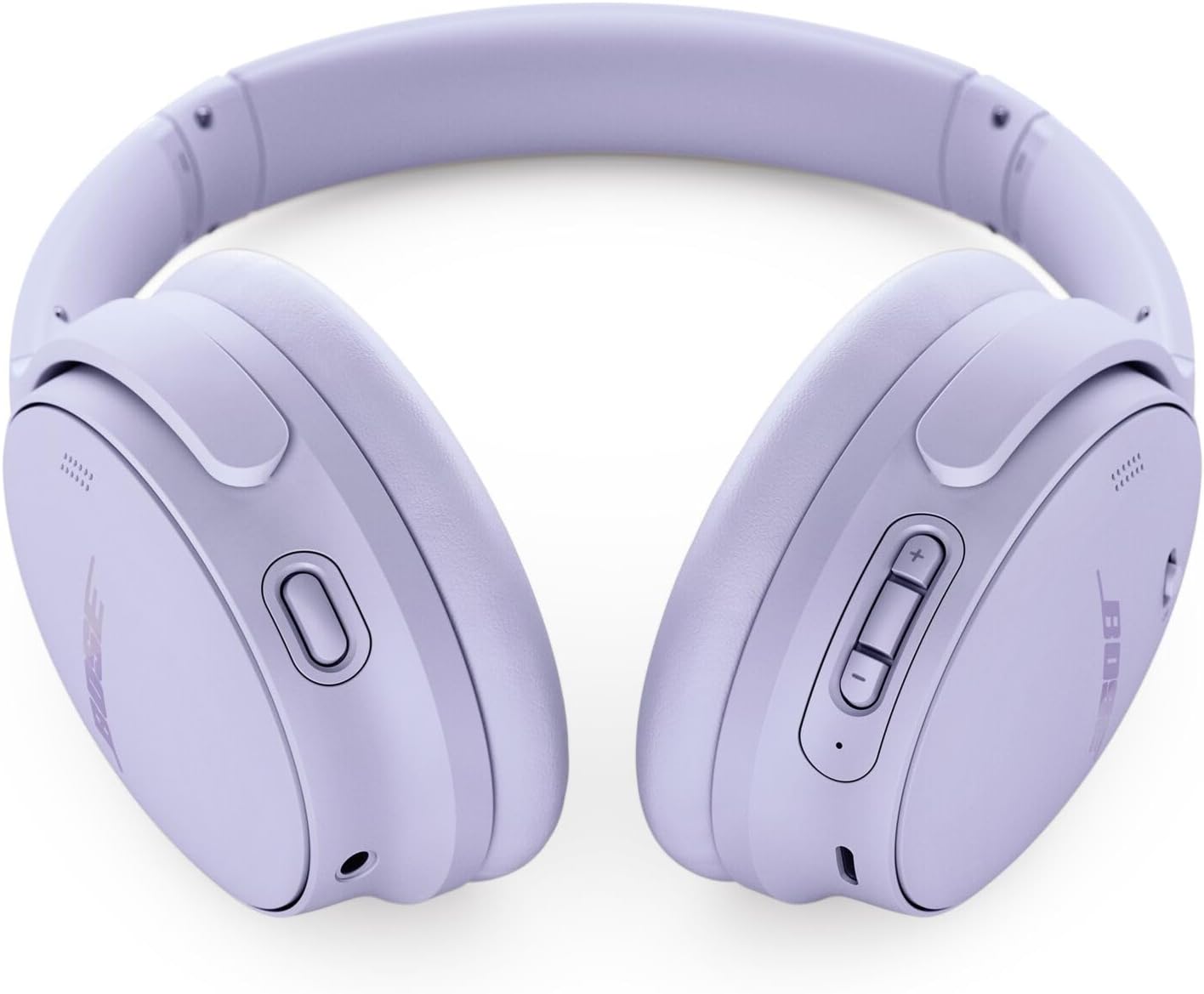 Bose QuietComfort Bluetooth Headphones, Wireless Headphones with Active Over Ear Noise Cancelling and Mic, Deep Bass, Up to 24 Hours of Playtime, Chilled Lilac - Limited Edition Color