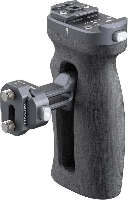 FALCAM F22 Quick Release Handle, Camera Side Handheld Grip Convert 1/4" Thread to F22 QR System, 22mm Aluminum Video Shooting Accessory Filmmaker Photographer You-Tuber Must Have