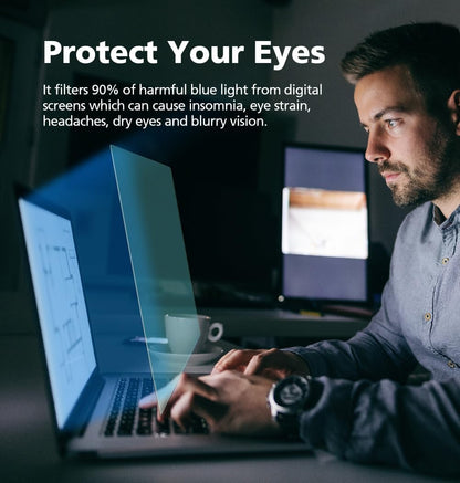 Anti Blue Light Matte Screen Protector for MacBook Pro 14" (2024 M4, 2023 M3, 2023 M2, 2021 M1) | Anti-Glare | Reducing Eye Fatigue with Blue Light Blocking Filter