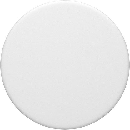 PopSockets Phone Grip with Expanding Kickstand, Adhesive Grip - White on Black