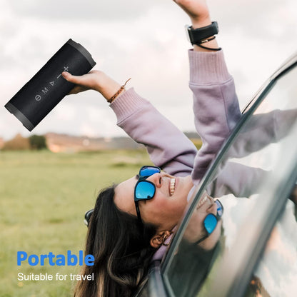 Vanzon Bluetooth Speakers, V40 Wireless Portable Bluetooth Speaker with IPX7 Waterproof, 24H Playtime, 24W Stereo Sound and TWS Dual Pairing, Suitable for Home/Party/Outdoor/Beach