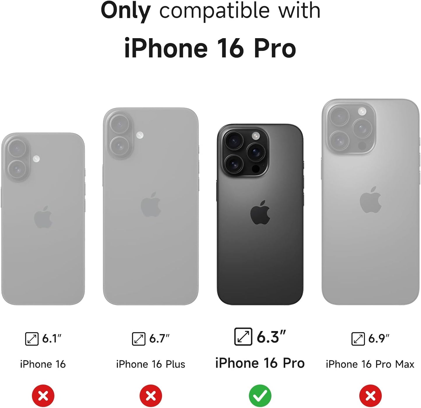 SURITCH for iPhone 16 Pro Case with Slide Camera Cover and Adjustable Kickstand, Compatible with MagSafe, Shockproof Bumper Case Slim Protective Cover for iPhone 16 Pro 6.3 Inch,Green