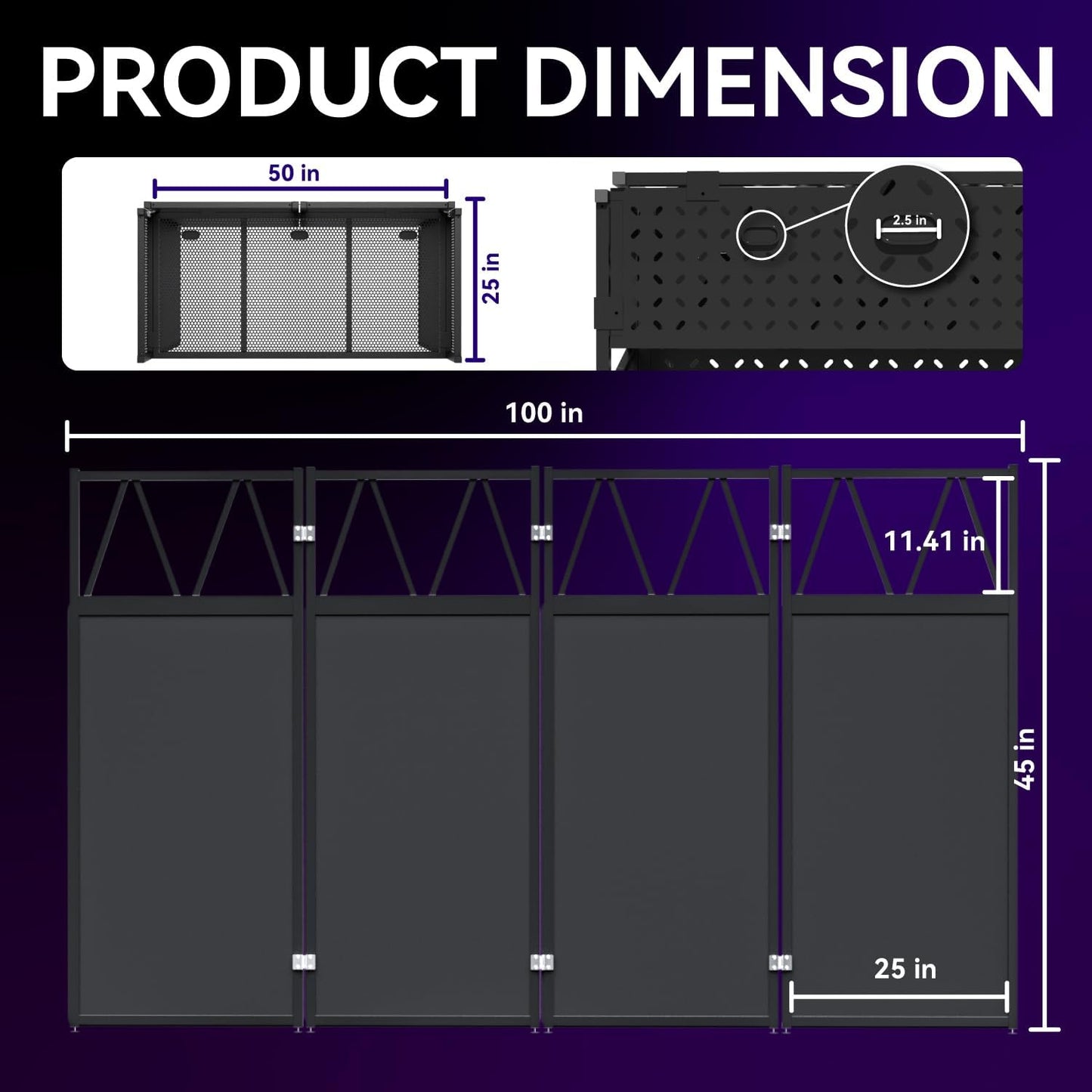DJ Table Stand Portable booth Double Deck, Foldable DJ Stand Booth, Heavy-Duty Adjustable Height DJ Facade Booth, Easy to Assemble, Stylish, Convenient to Store and Transpor
