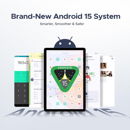 DOOGEE U10 10 inch Tablet with Keyboard, Android 15 Tablet 16GB+128GB/2TB Expand, 2.0GHz Quad Core Gaming Tablets,5060mAh,1280x800 IPS HD Touchscreen,WiFi 6,Dual Camera,BT5.0,Widevine L1,Purple