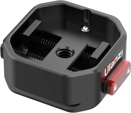 Claw Camera Quick Release Base Mount Plate Compatible with Sony Canon Nikon DSLR/SLR/Zhiyun/Feiyu/DJI/Moza Stabilizer, Tripod Slider Base Mount Plate