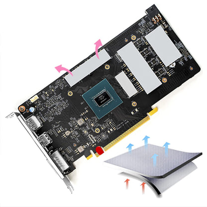 Thermal Pad 14.8 W/mK, 120x120x0.5mm, Non Conductive Heat Resistance High Temperature Resistance, Silicone Thermal Pads for Laptop Heatsink GPU CPU LED Cooler (0.5mm)