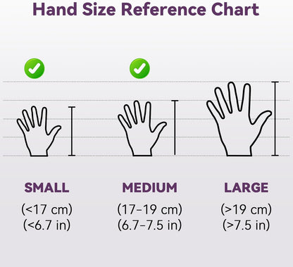 Bluetooth Mouse (BT5.0/3.0 & 2.4G) Rechargeable Wireless Mouse, 4800 DPI Optical Tracking, 6 Adjustable DPI, 2.4GHz with USB A Receiver, Quiet Clicks, Ergonomic Grips, 6 Buttons - Purple