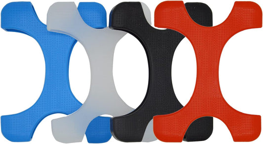 4 Pieces of 2.5 Inch Silicone Hard Drive Protective Case, Shock Proof and Drop Proof Elasticity to Protect Your Device Safety, Suitable for 2.5 Inch Mobile Hard Drives
