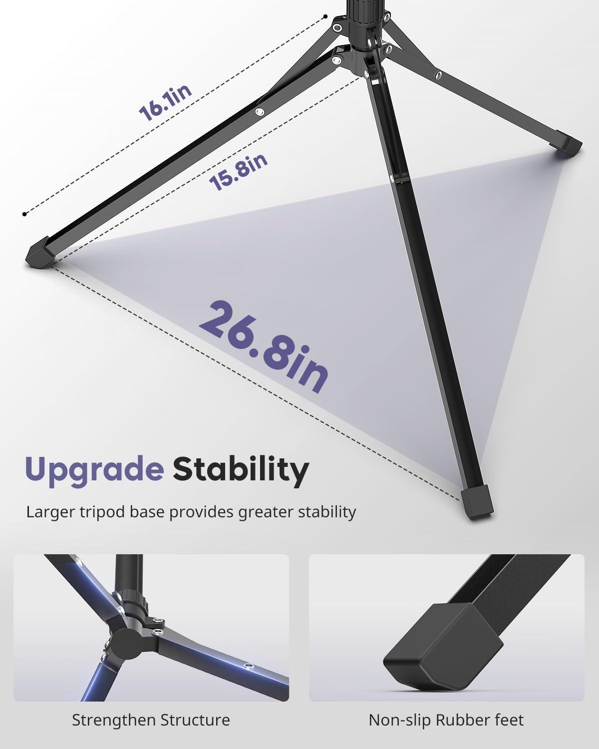 Aureday Phone Tripod, 92" Cell Phone Stand with 15" Gooseneck, Remote and Phone Holder, Overhead & Selfie Stick for Recording/Watching/Vlog, Compatible with iPhone Android