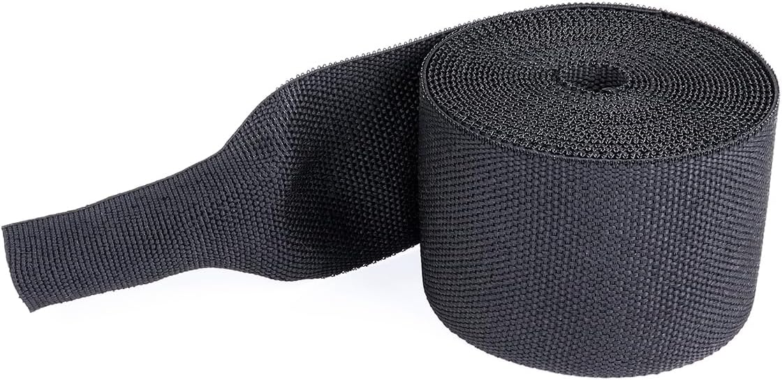 Heat Shrink Wire Loom 2:1 Shrinkable Braided Cable Sleeve 1 Inch ID-46ft Abrasion Protection Flexibility Fabric Wiring Harness Cover Sheath