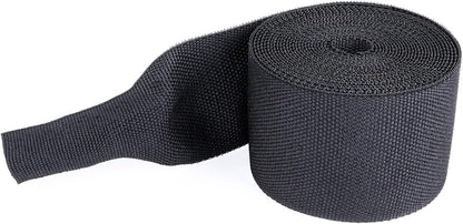 Heat Shrink Wire Loom 2:1 Shrinkable Braided Cable Sleeve 1 Inch ID-46ft Abrasion Protection Flexibility Fabric Wiring Harness Cover Sheath