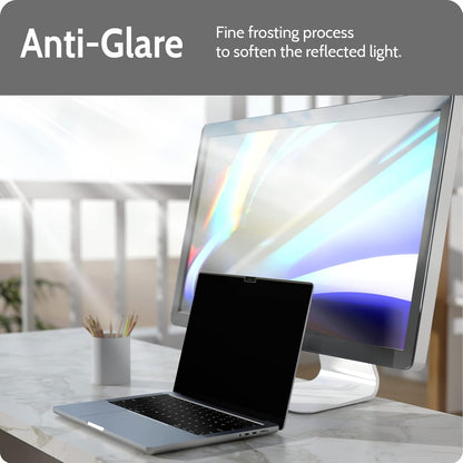 Magnetic Privacy Screen for MacBook Pro 16 Inch (2021-2025, M1, M2, M3, M4), 16inch Removable Matte Anti Blue Light Glare Private Filter Protector for Mac Pro 16.2" Laptop