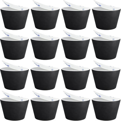 1.2" Silicone Non-Skid Speaker Pads-16Pack, Adhesive, for Small Speakers, Turntable, Subwoofer Isolation Feet, Reduced Resonance & Vibration