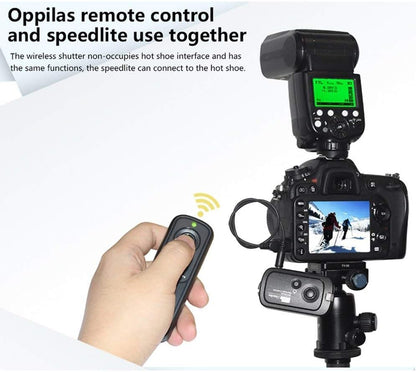 Pixel 2.4G Wireless Remote Control DC2 Remote Shutter Release Compatible with Nikon MC-DC2 Z7 Z7II Z6 Z6II Z5 D5600 D3300 D5000 D5100 D5200 D5300 D90 D7000 D7100 D7200 D7500 D780 D610 D750 P7700 P7800