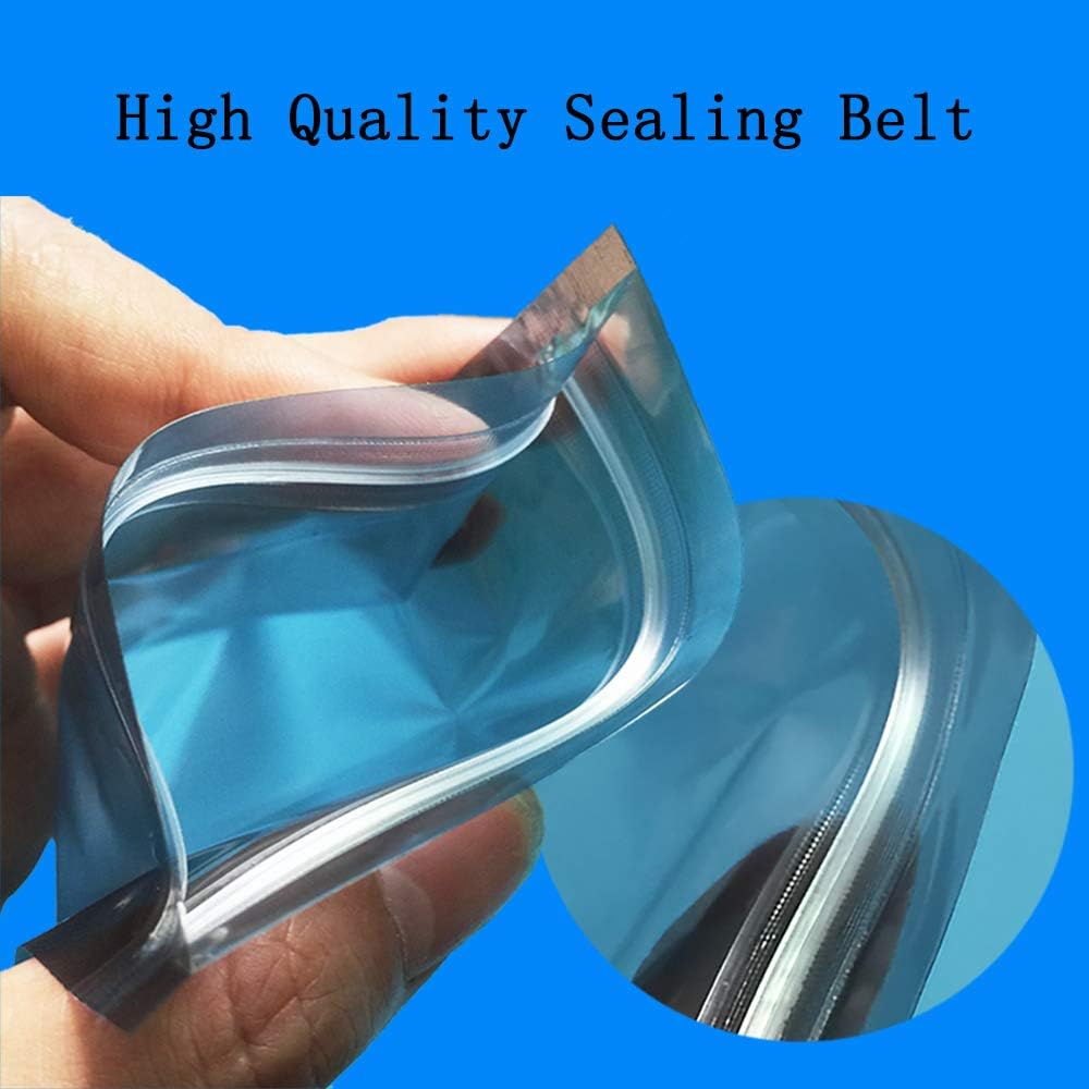 100pcs 3.93X5.9in(10X15cm) Anti Static Bags,ESD Bags Resealable for SSD HDD with 100pcs Labels, Antistatic Bag for Hand Drive or Varieties of Electronic Device