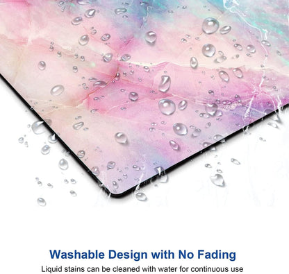 Mouse Pad, Premium-Textured Mouse Mat, Non-Slip Rubber Base Mousepad for Laptop, Computer & PC,9.5×7.9 in,Dream Marble