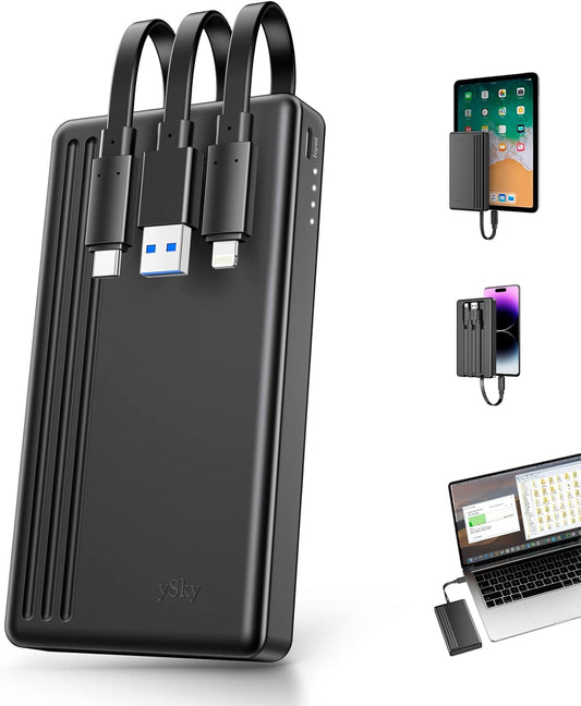 ySky MFi Certified 1TB Portable External Hard Drive for iPhone iPad MacBook Windows Computer USB C Android Phones to Backup,1TB Photo Stick for iPhone