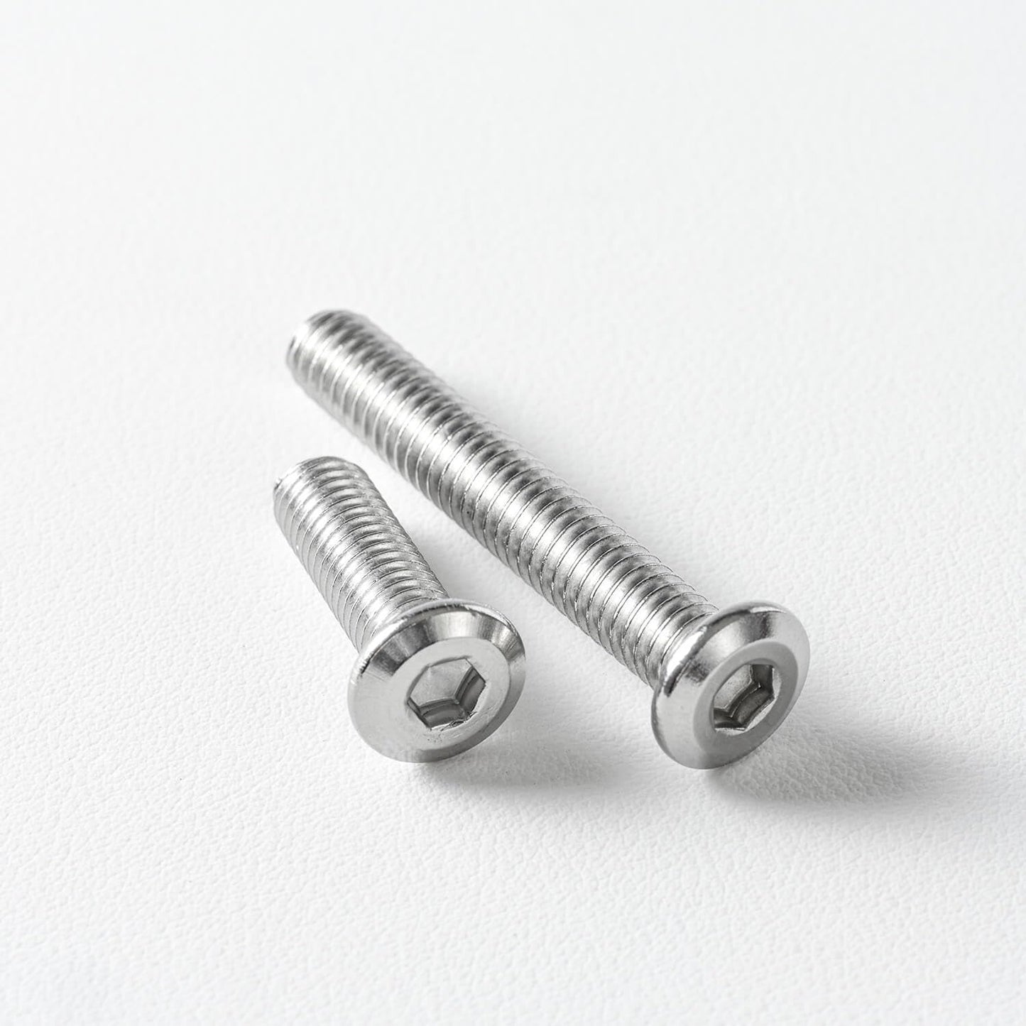 1/4-20 x 3-1/2" (10 Pack) Flat Head Hex Socket Cap Screws Bolts, 304 Stainless Steel 18-8, Hex Drive, Bright Finish, Fully Machine Thread