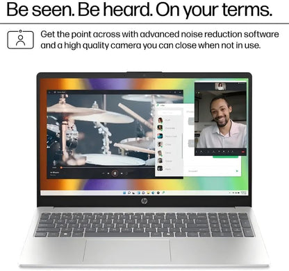 HP 15.6 Touchscreen Laptop Computer for Business, Intel 13th Gen i7-1355U(Up to 5.0 GHz), 15.6" FHD Touch Screen, 16 GB RAM, 1 TB SSD, Iris Xe GPU, Wi-Fi 6, HD Webcam, Windows 11 Pro, w/Accessories