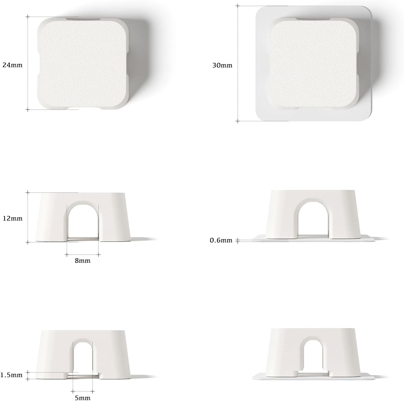 Magnetic Cable Organizer – Desktop Multipurpose Cord Keeper & Cable Management Clip for Home & Office