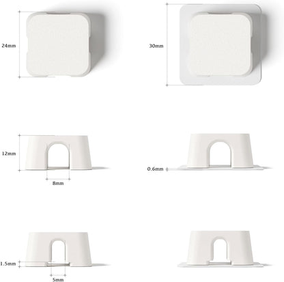 Magnetic Cable Organizer – Desktop Multipurpose Cord Keeper & Cable Management Clip for Home & Office