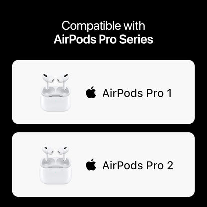 Premium Multi-Flange Eartips for AirPods Pro 1&2 (X-Small) – Always Fits, Never Slips