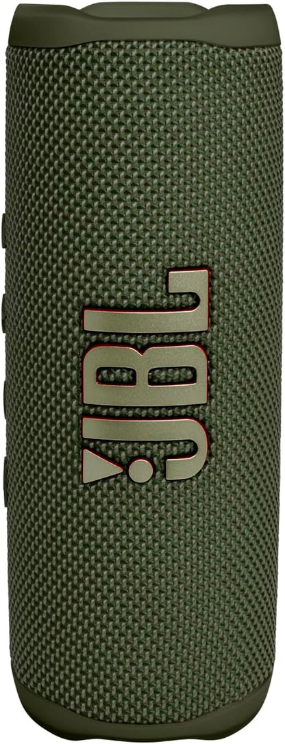 JBL Flip 6 - Portable Bluetooth Speaker, powerful sound and deep bass, IPX7 waterproof, 12 hours of playtime, JBL PartyBoost for multiple speaker pairing for home, outdoor and travel (Green)