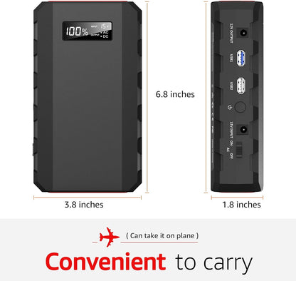 SinKeu Portable Power Bank with AC Outlet, 88.8Wh Portable Laptop Charger, Portable Power Station Outdoor Generators Portable for Home Backup Outdoor Emergency