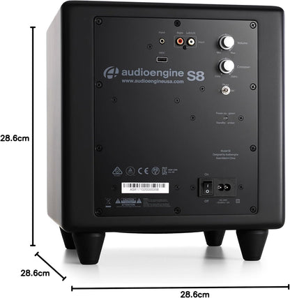 Audioengine A2+ Desktop 24 Bit Wireless Bluetooth Desktop Speakers - 60W Computer Speakers for Music and Gaming