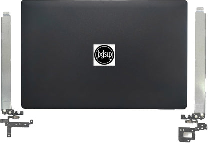 Replacement LCD Back Cover Rear Top Lid with Hinges for Dell Latitude 15 3520 E3520 Series Laptop,New Dell Latitude 3520 Back Cover and Hinge P/N: 17XCF 017XCF Black