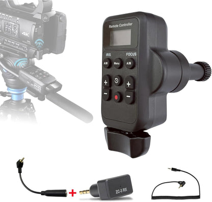 Wireless LANC Controller Camcorder Remote Control for Canon G70 XA11 XA50 XA55 XF405 G60 G26 for Sony Z150 NX100 NX70 NX80 NX3 NX200 Zoom Controller for LANC or Remote Jack (2.5 mm)