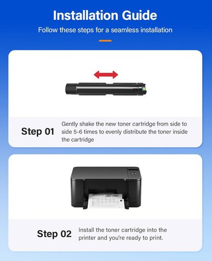 7525 Toner Cartridge Set 4-Pack High-Yield Replacement for Xerox 006R01513 006R01514 006R01515 006R01516 Compatible for Xerox Workcentre 7525 7530 7535 7545 7556 7830 7855 7970 7835i 7845i Printer Ink