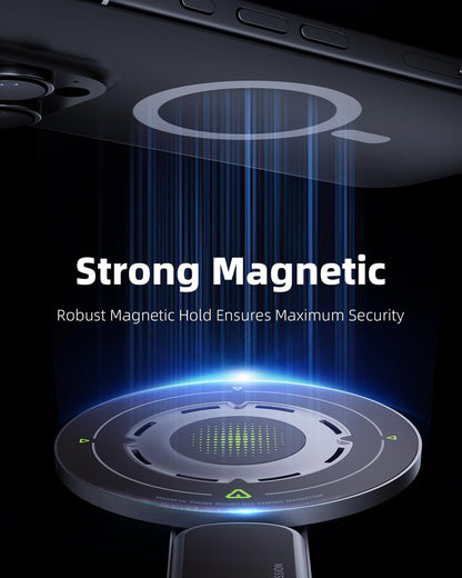 TODI for MagSafe Phone Grip Stand, 3-in-1 Magnetic Finger Ring Holder with Double-Sided Magnet, Fidget Toy Design, Magnetic Phone Stand for iPhone 16/15/14/13/12 Series