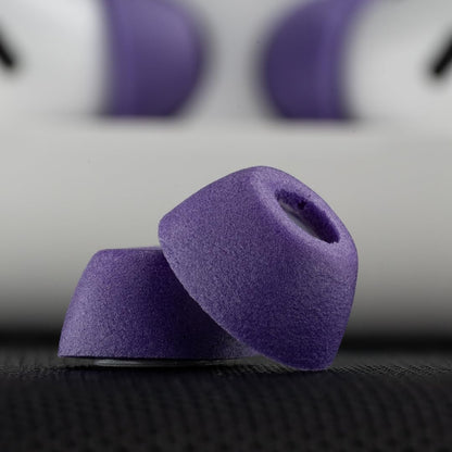 Comply TrueGrip MAX | Premium Memory Foam Replacement Earbud Tips for Apple AirPods Pro 1 & 2 | Long Lasting Comfort, MAX Durability, Secure Fit, Superior Noise Isolation| Purple (Small) (1 Pair)