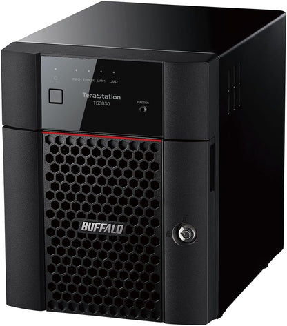 BUFFALO TeraStation 3430DN 4-Bay 4TB (2x2TB) Desktop Small-Med Business NAS w/Hard Drives Included